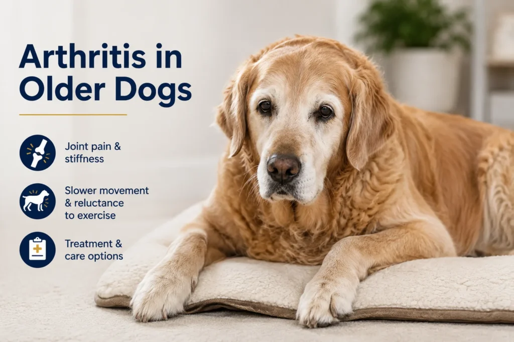 Arthritis in older dogs