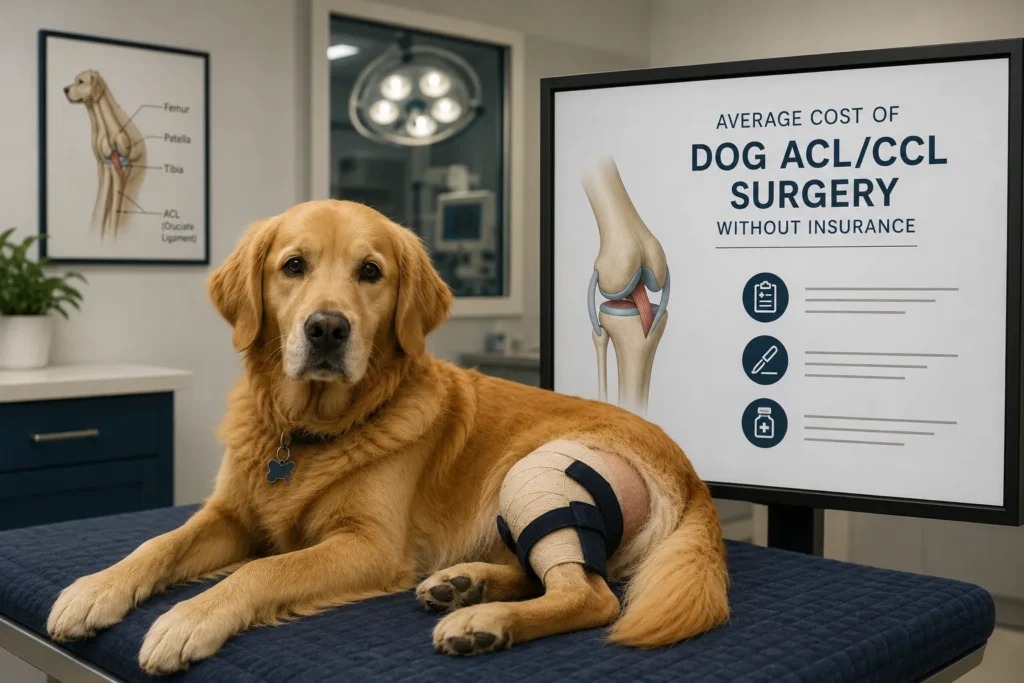 Dog ACL/CCL surgery