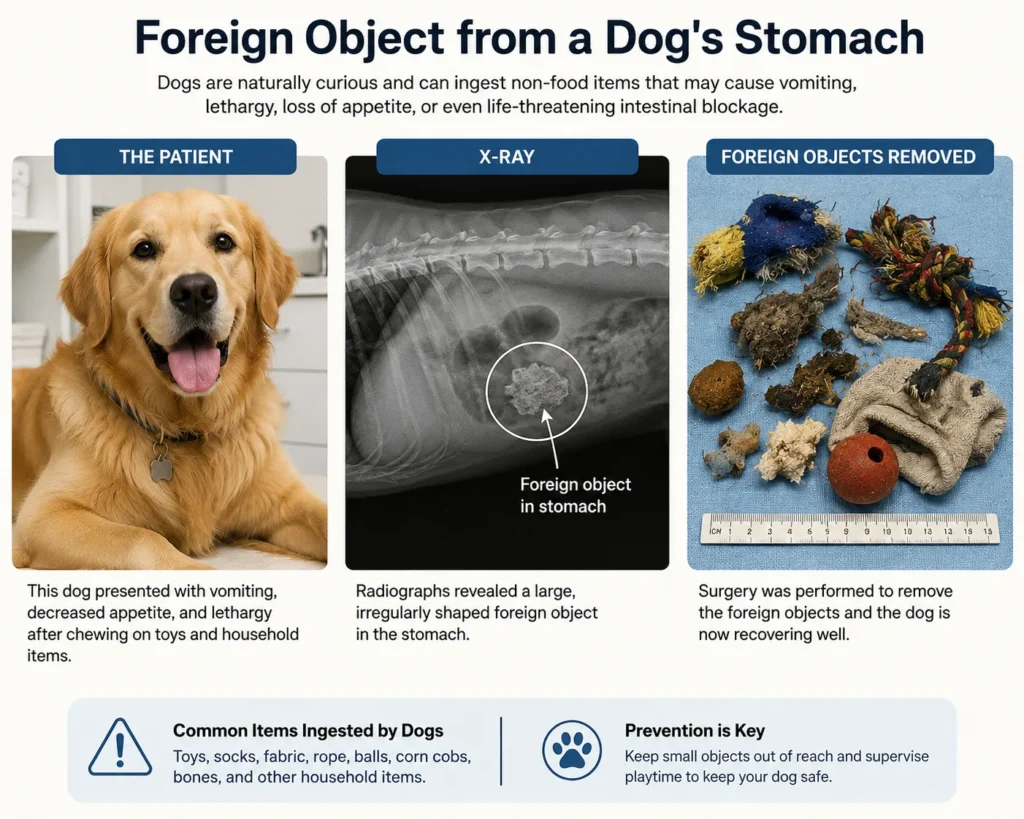 Removing a foreign object