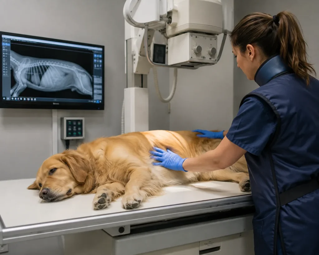 X-ray for a dog